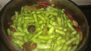 盐水毛豆的做法步骤：4