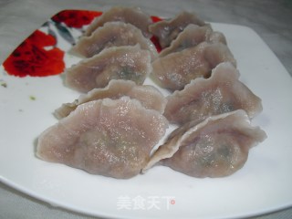 粉粉的韭菜饺的做法步骤：9