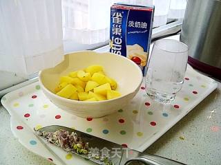 奶油土豆泥的做法步骤：2