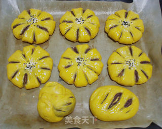 养生美食~枸杞红豆沙面包的做法步骤：14