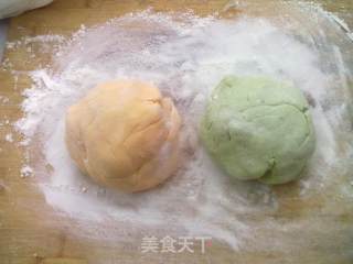 彩色水饺的做法步骤：6