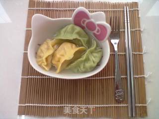 彩色水饺的做法步骤：13