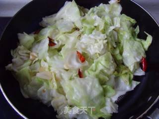 手撕包菜的做法步骤：5