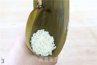 软糯豆沙粽子的做法步骤：3