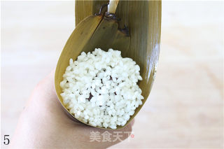 软糯豆沙粽子的做法步骤：5