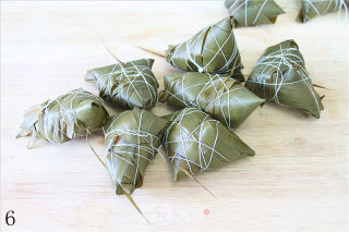 软糯豆沙粽子的做法步骤：6