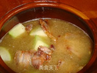 香味浓郁的青萝卜炖腊肉的做法步骤：9