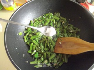 小炒空心菜梗的做法步骤：8