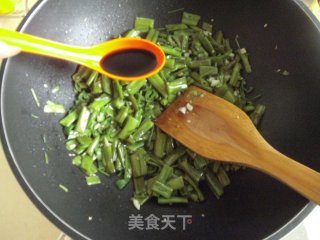 小炒空心菜梗的做法步骤：9