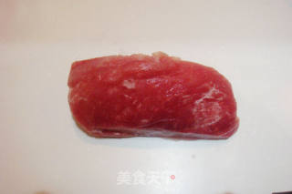 【美好的一天开始于一份健康早餐】荷兰豆肉丝饭+蜜桃牛奶汁的做法步骤：3