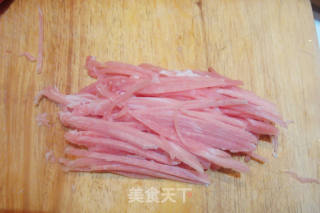 【美好的一天开始于一份健康早餐】荷兰豆肉丝饭+蜜桃牛奶汁的做法步骤：4