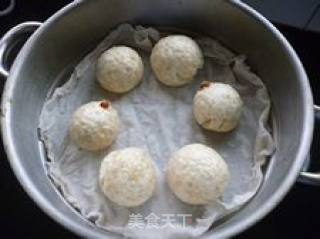 杂粮美食------麦片馒头的做法步骤：9