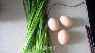 韭菜煎蛋的做法步骤：1