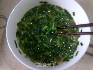 韭菜煎蛋的做法步骤：6