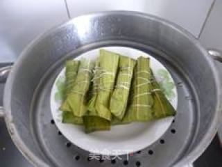 粽叶粉蒸肉的做法步骤：8