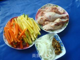 鸡肉手抓饭——新疆味道的做法步骤：3