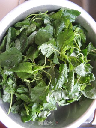 野菜飘香【苋菜锅贴】的做法步骤：3