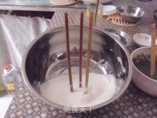 电饭煲版——抹茶蛋糕的做法步骤：10