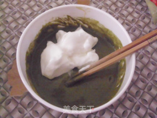 电饭煲版——抹茶蛋糕的做法步骤：11
