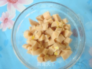 菊花饭团的做法步骤：2