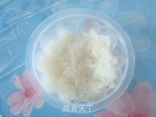 菊花饭团的做法步骤：4
