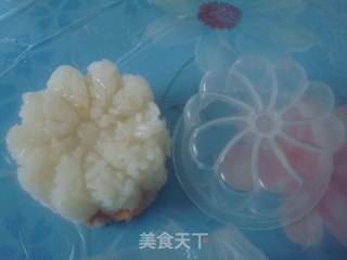菊花饭团的做法步骤：7