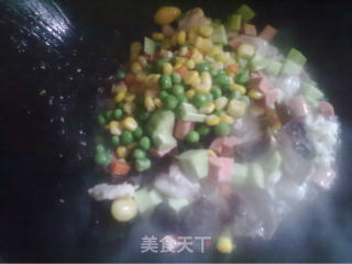 杂蔬里脊肉的做法步骤：4