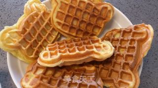 可爱的小熊松饼的做法步骤：4