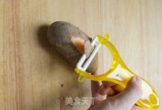 排毒祛痰的甜品——{番薯甜汤}的做法步骤：1