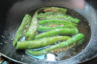 青椒酿肉的做法步骤：7