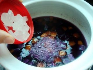 很好喝的紫薯南瓜糖水的做法步骤：5