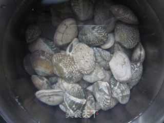 炝花蛤的做法步骤：2