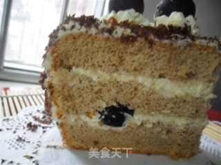 山寨黑森林的做法步骤：16