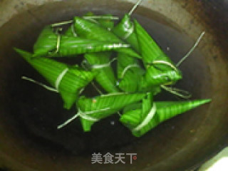 杂粮腊肉粽的做法步骤：20