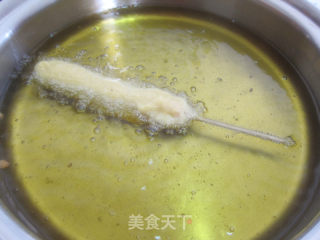 小朋友的玩意儿【竹签玉米热狗】的做法步骤：11