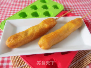 小朋友的玩意儿【竹签玉米热狗】的做法步骤：12