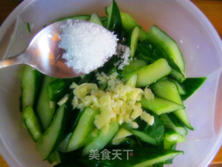 凉拌青瓜的做法步骤：3
