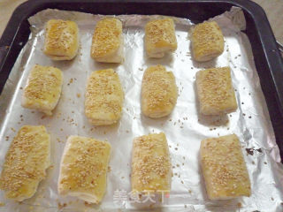 香酥芝麻小烧饼的做法步骤：13