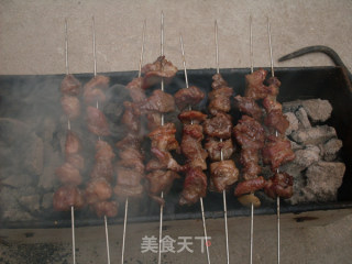羊肉串的做法步骤：4