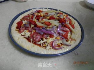 披萨的做法步骤：13