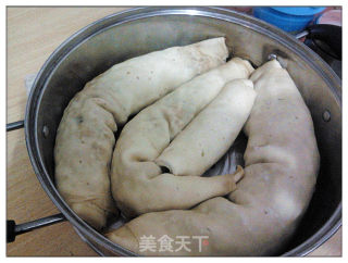 蒸腐皮包肉的做法步骤：4