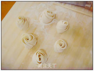 玫瑰花馒头的做法步骤：10