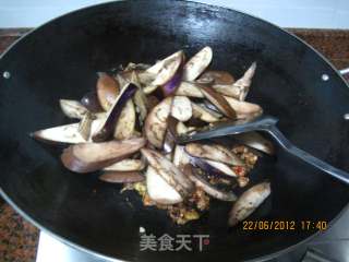 酱爆茄子的做法步骤：10