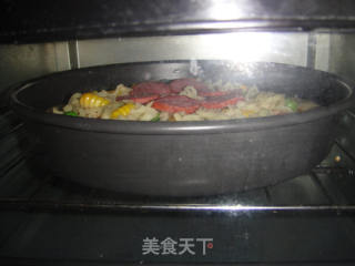 太阳花披萨的做法步骤：21
