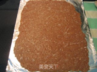 超美味小零嘴——蜜汁猪肉脯的做法步骤：8