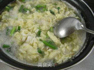 鸡蛋海米炖蒜薹的做法步骤：6