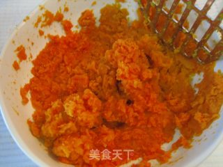粗粮细做饭后甜品——椰香蜜汁红薯球的做法步骤：5