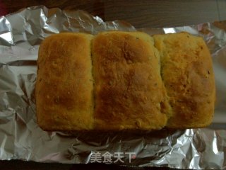 杂粮吐司（面包机和烤箱的结合）的做法步骤：6