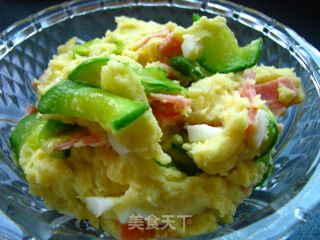土豆沙拉的做法步骤：8