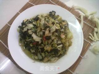 爆炒鲜咸菜的做法步骤：10
